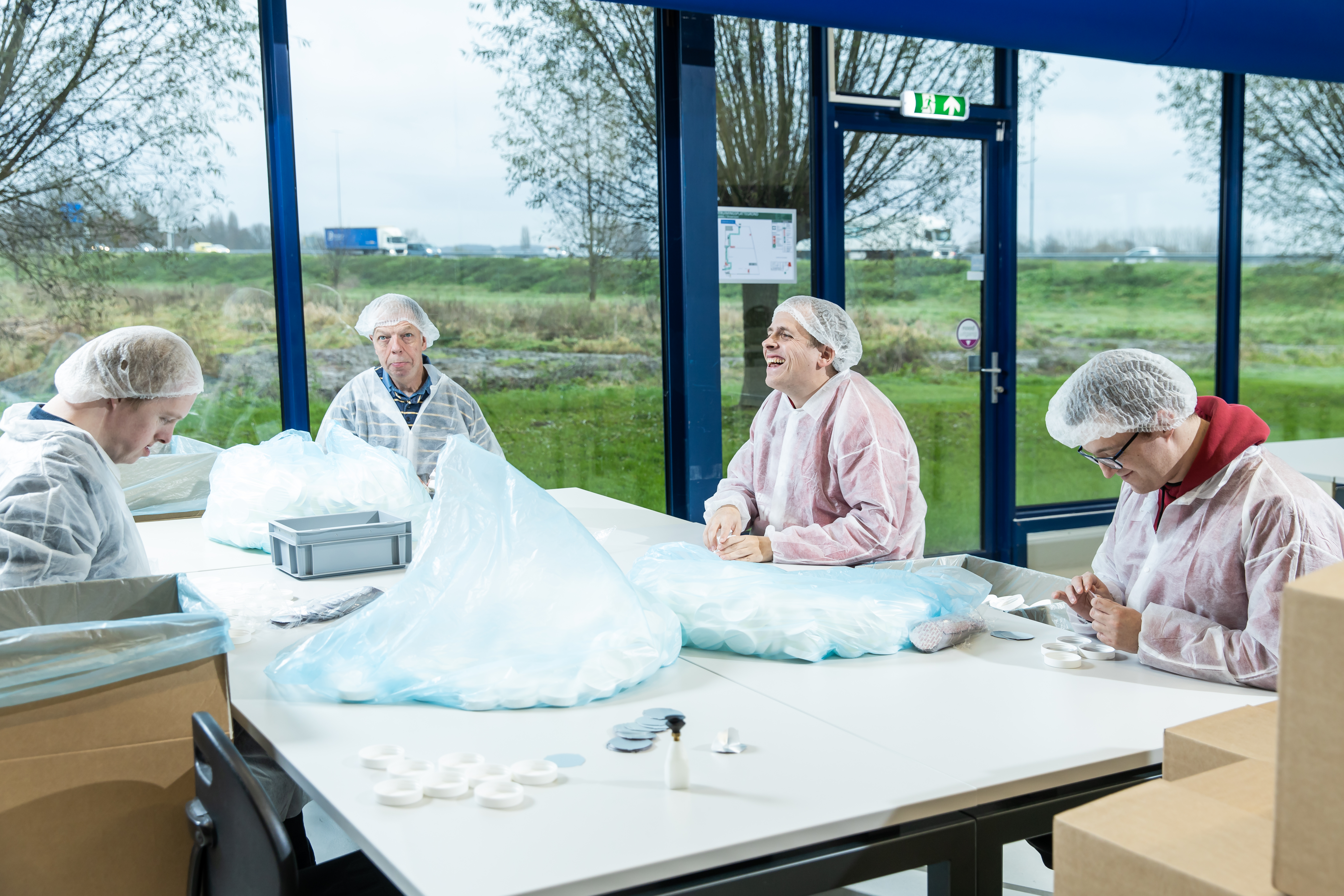 Échte toppers aan het werk